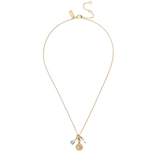ネックレス・チョーカー [LAN ARCHIVE_official][1102] Multi Charm necklace Buy Coach Coin Multi Charm Pendant Necklace in Gold/ Silver