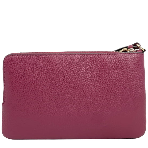 Buy Coach Double Zip Wallet In Signature Canvas With Horse