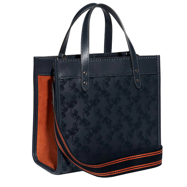 Buy Coach Field Tote Bag 22 With Horse And Carriage in Midnight