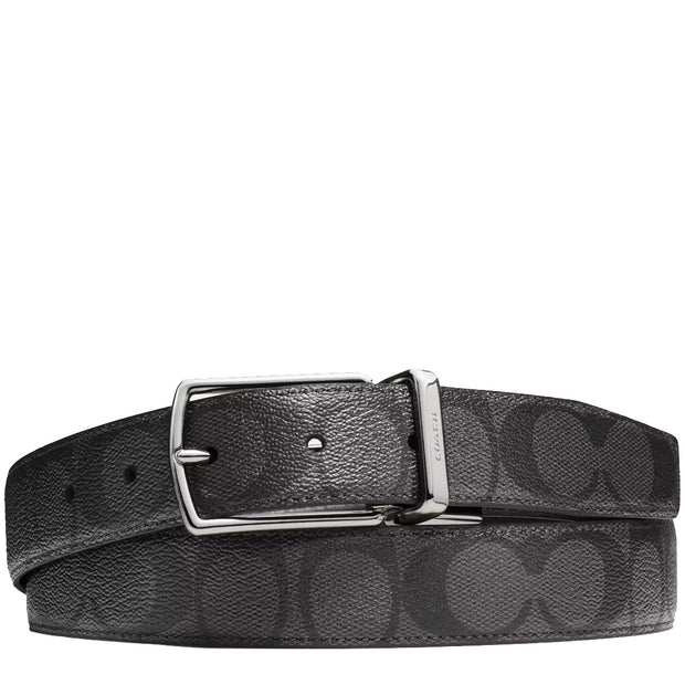 Buy Coach Harness Buckle Cut To Size Reversible Belt 30Mm in Charcoal/ Black CQ016 Online in Singapore | PinkOrchard.com