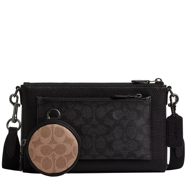 Buy Coach Holden Crossbody Bag In Blocked Signature Canvas in