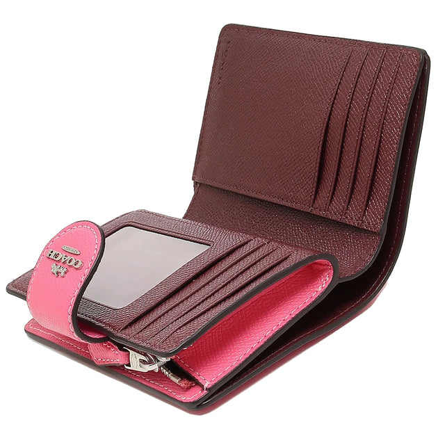 Coach Medium Corner Zip Wallet in Petunia 6390 – PinkOrchard.com