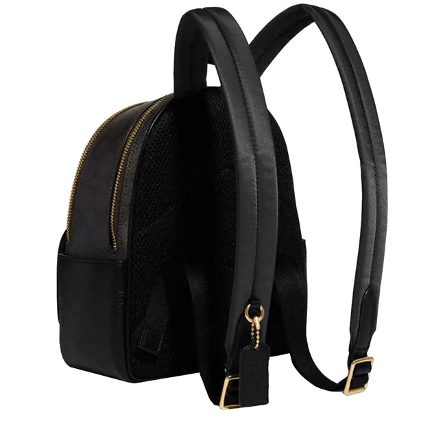 Buy Coach Mini Court Backpack Bag In Signature Canvas in Brown/ Black C8604 Online in Singapore