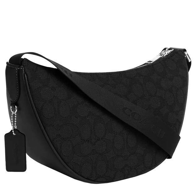 Buy Coach Pace Shoulder Bag In Signature Jacquard in Black CT822