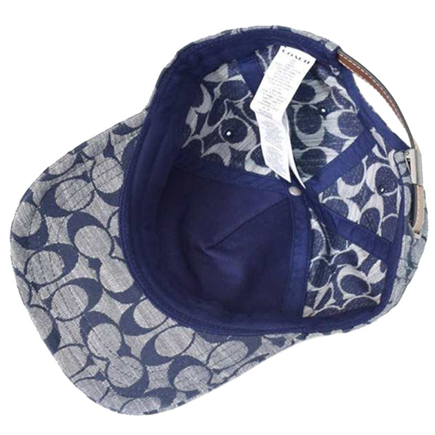 Coach Outlet Blue Coach Bucket Hat Cap Hat Coach Bucket Hat Blue