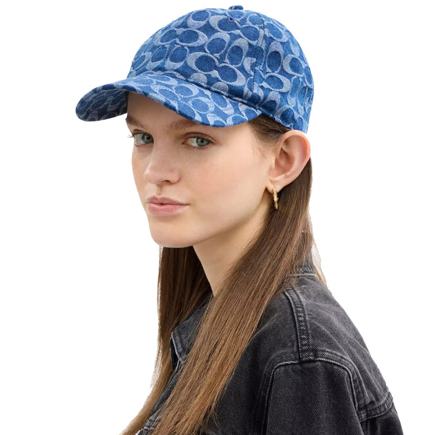 Coach-Signature-Denim-Baseball