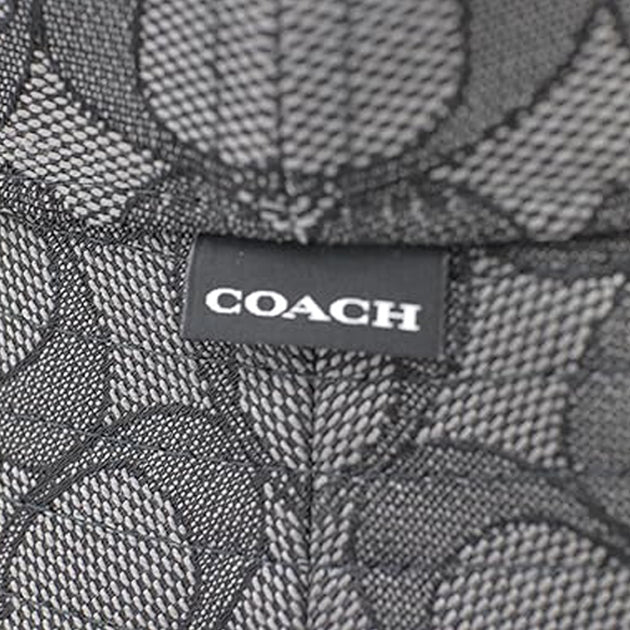 Buy Coach Signature Jacquard Bucket Hat In Charcoal CH401 