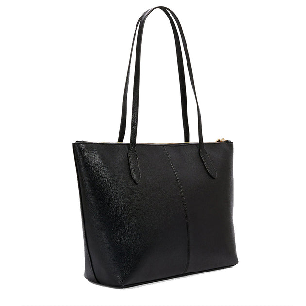 【新品】COACH ジップ トップ トート トートバッグ 黒 A4 4454 Coach-Zip-Top-Tote-Bag-