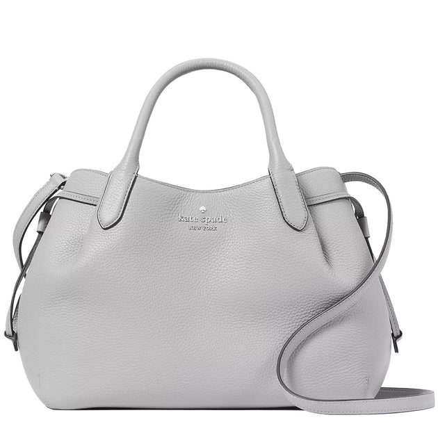 kate spade グレー リボン付きセットアップ　130 140 Buy Kate Spade Dumpling Large Satchel Bag in Mountain Grey k8134