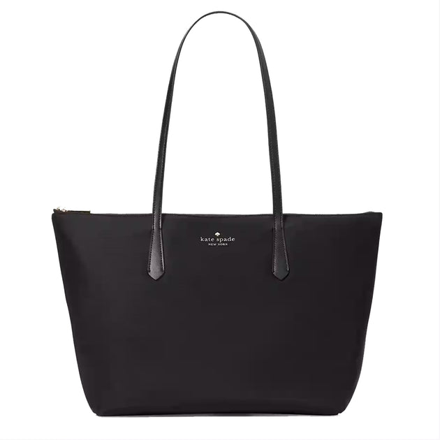 Buy Kate Spade Kitt Nylon Large Tote Bag in Black kc455 Online in