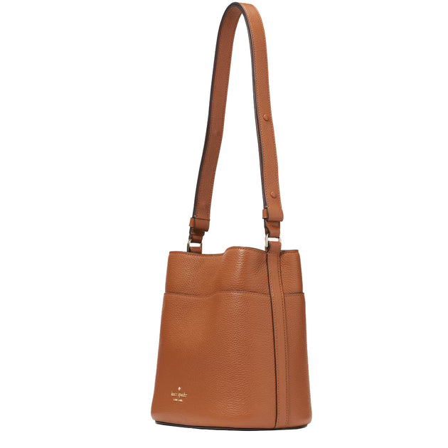 Buy Kate Spade Leila Small Bucket Bag in Warm Gingerbread KE489