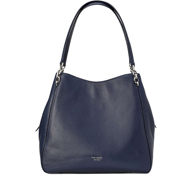 Kate Spade Hailey Large Shoulder Bag in Blazer Blue
