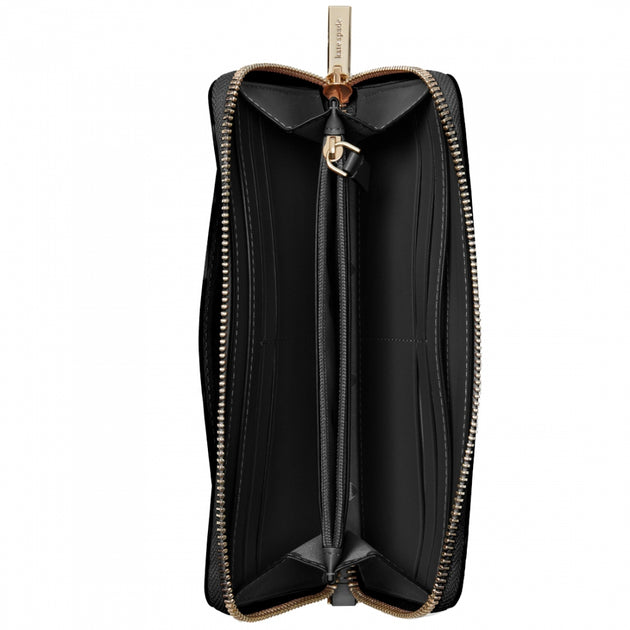 Kate Spade Connie Slim Continental Wallet in Black – PinkOrchard