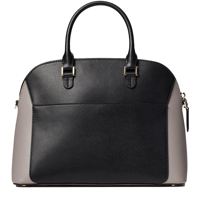 Kate Spade Louise Medium Dome Satchel Bag in True Taupe Multi