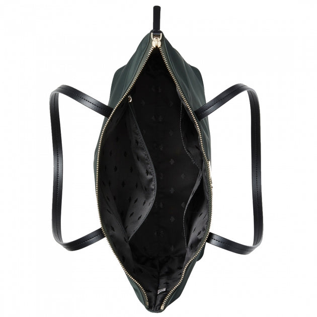 Kate Spade Hayden Top Zip Tote Bag in Deep Evergreen