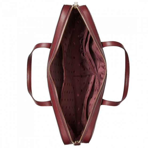 Kate Spade Adel Laptop Bag in Cherrywood