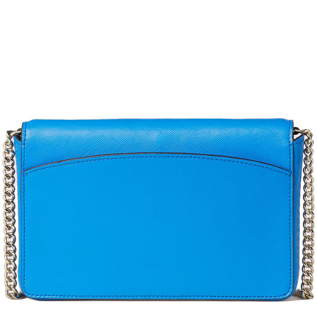 Kate Spade Spencer Chain Wallet Crossbody Bag in Bright Sapphire