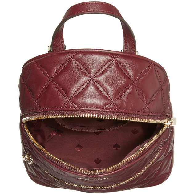 Buy Kate Spade Natalia Mini Convertible Backpack in Cherrywood wkru7075 Online in Singapore