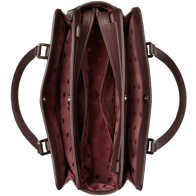 Kate Spade Laurel Way Reese Bag in Chocolate Cherry wkru6686