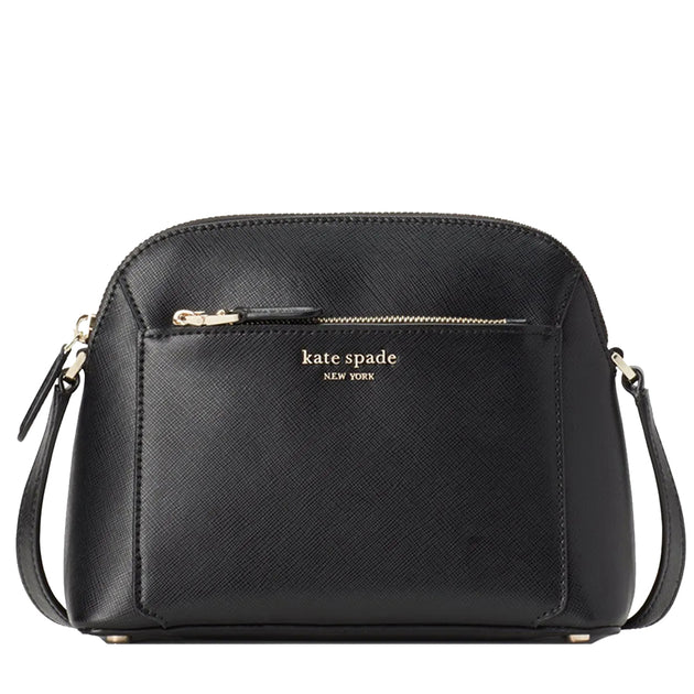 Kate Spade Louise Medium Dome Crossbody Bag in Black