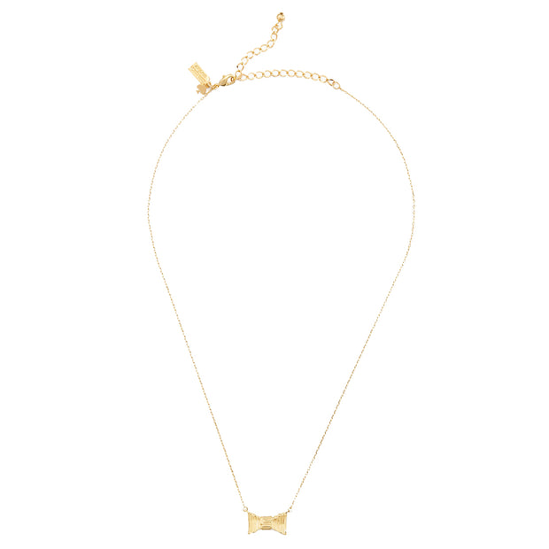 Buy Kate Spade All Wrapped Up Mini Pendant Necklace in Gold o0ru2992 Online in Singapore | PinkOrchard.com
