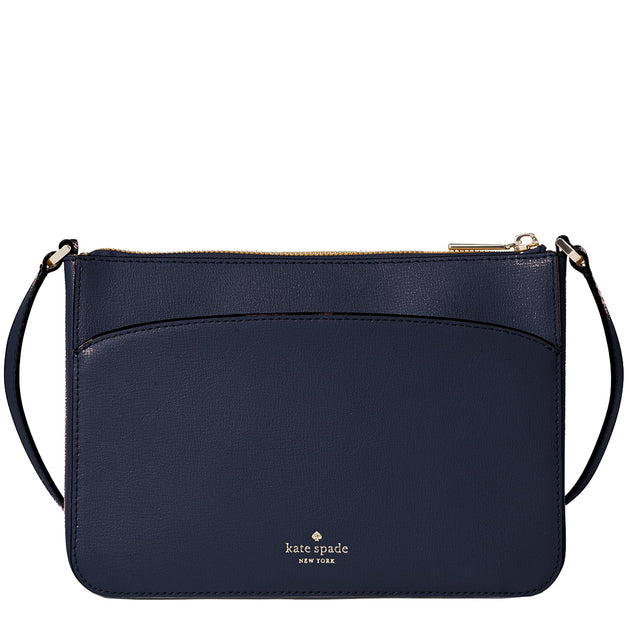 Kate Spade Adel Medium Top Zip Crossbody Bag in Blazer Blue