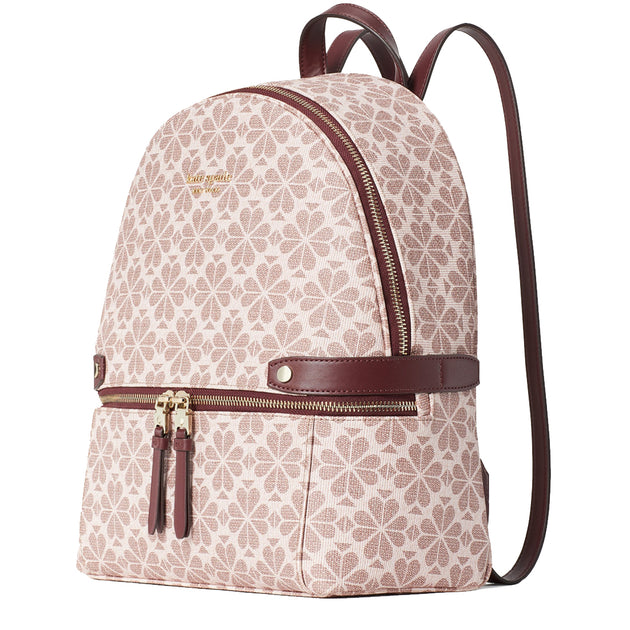 Kate Spade Spade Flower Coated Canvas Day Pack Medium Backpack Bag