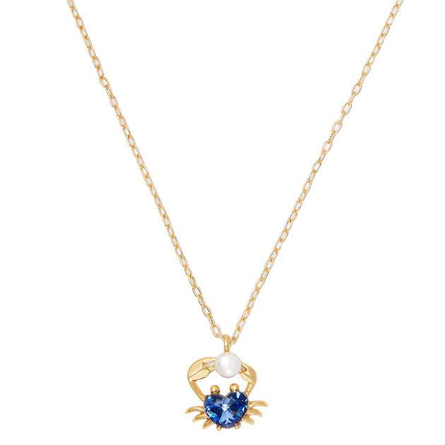Kate spade sales crab necklace
