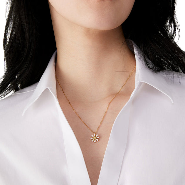 アクセサリー   Daisy Necklace デイジー (DAISY) フォーフラワーネックレス