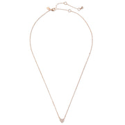 Kate Spade Yours Truly Pave Heart Mini Pendant Necklace