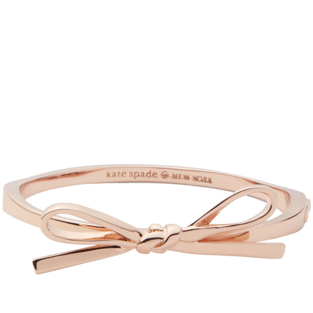 Kate Spade Spade Thin Bangle Bracelet In Light Pink