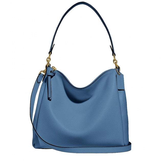 COACH シェイショルダーバッグ/レザー/無地/93811/2WAY Coach Shay Shoulder Bag in Lake – PinkOrchard.com