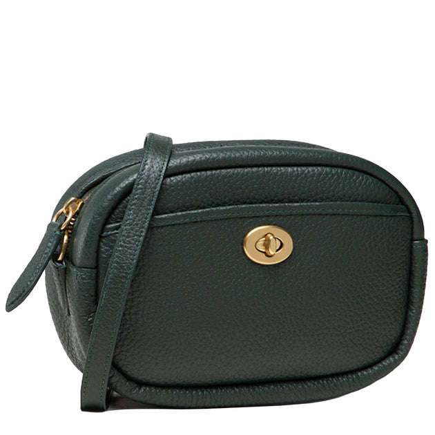 Coach Camera Bag in Amazon Green C4813