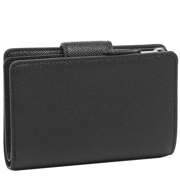 Buy Coach Medium Corner Zip Wallet in Black/ Silver 6390 Online in Singapore | PinkOrchard.com
