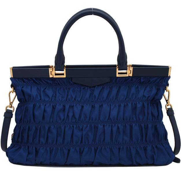 PRADA TESSUTO GAUFRE テスートゴーフル Prada Tessuto Leather Gaufre Bag
