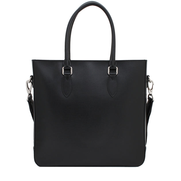 トートバッグ BURBERRY Black Leather Shopping Bag Burberry London Leather Tote Bag – PinkOrchard.com