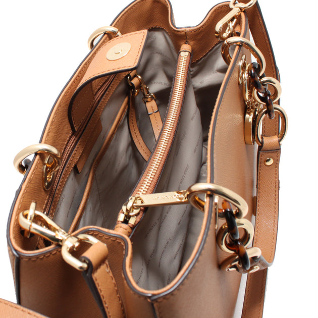 Cynthia saffiano shop leather satchel black