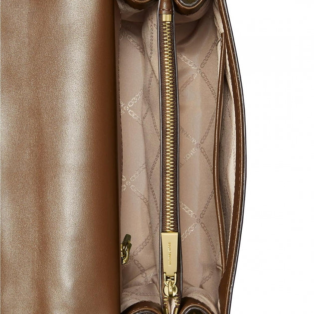 Michael michael kors whitney large leather convertible shoulder bag on sale