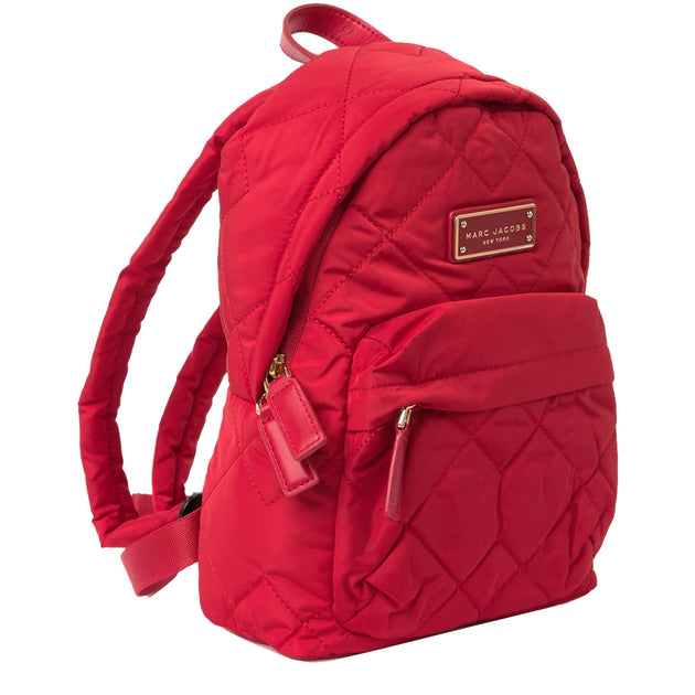 Marc Jacobs Quilted Nylon Mini Backpack Bag in Cherry Red –