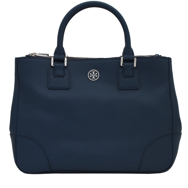 Charitybuzz: Tory Burch Robinson Double Zip Tote in Night Sky