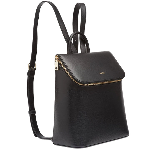 DKNY Bryant Top Zip Backpack Bag in Black R12KLC36 –