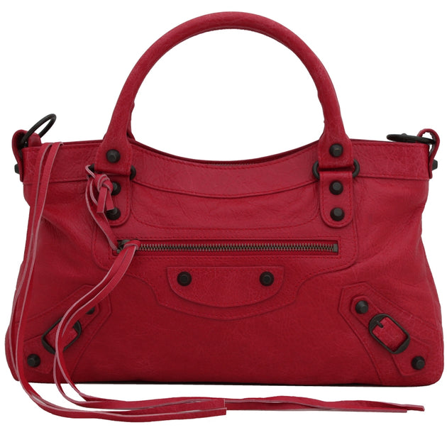 BALENCIAGA バレンシアガ ザーファスト バッグ レザー 103208
