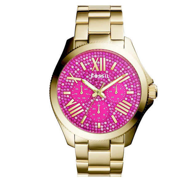 Fossil Watch AM4595 Cecile Multifunction Gold Stainless  display picture 1