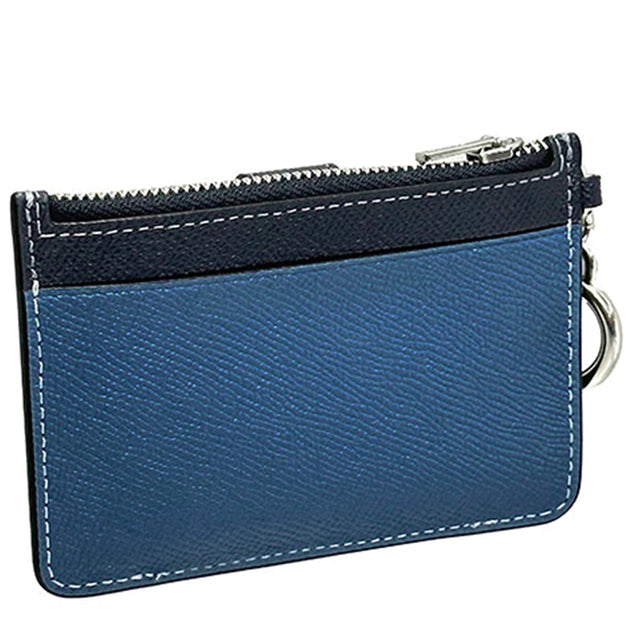 小物 Coach Signature Sky Wallet Case Coach-Attachment-Card-Case-