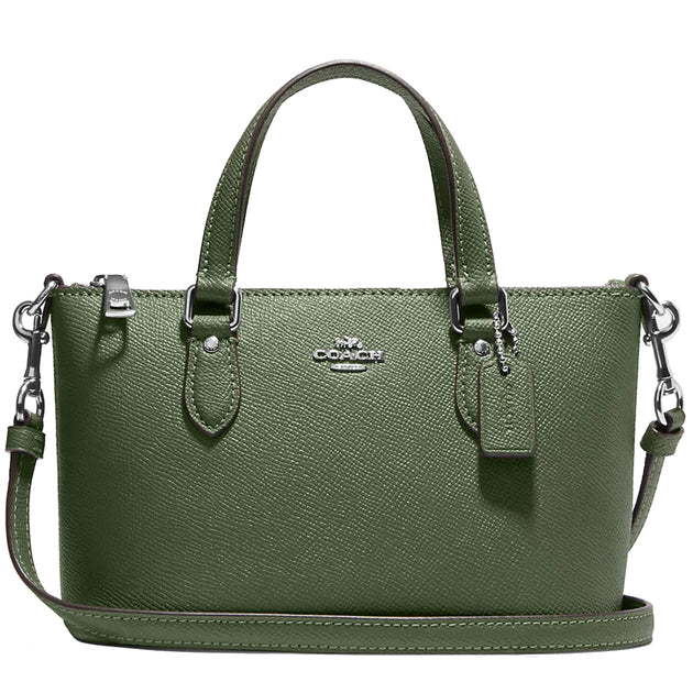 Coach Mini Gallery Crossbody Bag in Dark Sage CH198 – PinkOrchard.com