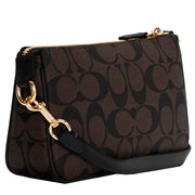 Buy Coach Nolita 19 Wristlet/ Top Handle/ Clutch Bag In Signature Canvas in Brown Black C3308 Online in Singapore | PinkOrchard.com