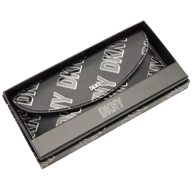 Buy DKNY Phoenix Flap Wallet in Box in Black White R23QIK52 Online in Singapore | PinkOrchard.com