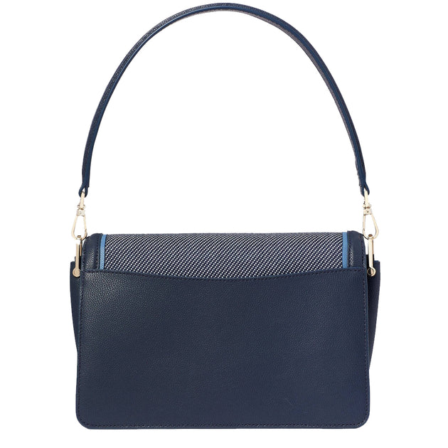 Buy Kate Spade Voyage Chambray Twill Medium Shoulder Bag in Blue