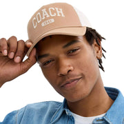 Buy Coach 1941 Embroidered Trucker Hat In Light Saddle CQ728 Online in Singapore | PinkOrchard.com