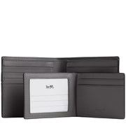 Interior View of Coach 3 In 1 Wallet In Signature Canvas With Varsity Stripe - Grey Multi CW385